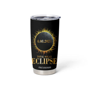 Total Solar Eclipse Tumbler Cup 8 April 2024 Totality Phenomenon United States TB02 Printyourwear