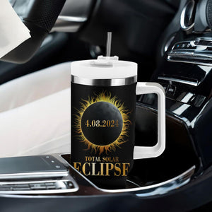 Total Solar Eclipse Tumbler With Handle 8 April 2024 Totality Phenomenon United States TB02 Printyourwear