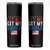 Funny Trump 2024 Skinny Tumbler Let Me Get My Shoes American Flag TB02 Black Print Your Wear