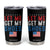 Funny Trump 2024 Tumbler Cup Let Me Get My Shoes American Flag TB02 Black Print Your Wear