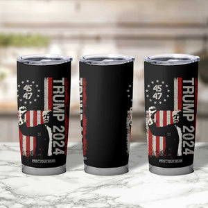 Trump 2024 Tumbler Cup President 45 47 American Betsy Ross Flag TB02 Print Your Wear