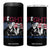 Trump Raised Fist 4 in 1 Can Cooler Tumbler Fight For America President 45 47 US Flag TB02 One Size: 16 oz Black Print Your Wear