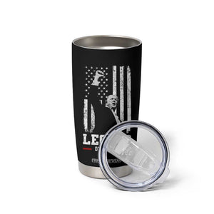 Trump Raised Fist Tumbler Cup Legend July 13th 2024 American Flag TB02 Print Your Wear