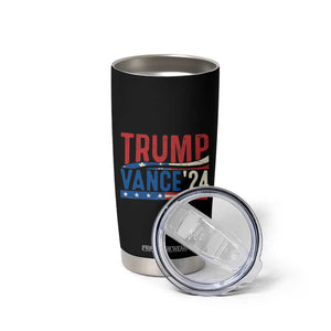 Trump Vance 2024 Tumbler Cup 2024 President 45 47 Supporter Retro Vintage TB02 Print Your Wear