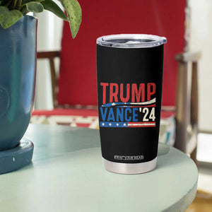 Trump Vance 2024 Tumbler Cup 2024 President 45 47 Supporter Retro Vintage TB02 Print Your Wear