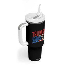 Trump Vance 2024 Tumbler With Handle 2024 President 45 47 Supporter Retro Vintage TB02 Print Your Wear