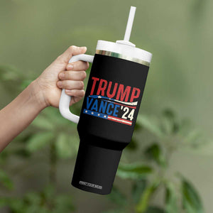 Trump Vance 2024 Tumbler With Handle 2024 President 45 47 Supporter Retro Vintage TB02 Print Your Wear