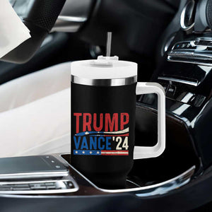 Trump Vance 2024 Tumbler With Handle 2024 President 45 47 Supporter Retro Vintage TB02 Print Your Wear