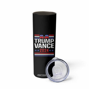 Trump Vance 2024 Skinny Tumbler 2024 President 45 47 Supporter Republican Elephant TB02 Print Your Wear