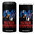 Trump Raised Fist 4 in 1 Can Cooler Tumbler Never Surrender Support President 45 47 TB02 One Size: 16 oz Black Print Your Wear