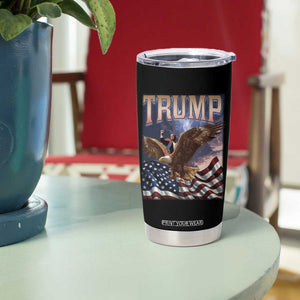 Trump Tumbler Cup American Eagle US Flag TB02 Print Your Wear