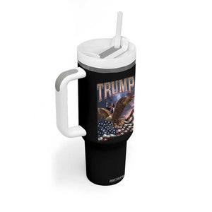 Trump Tumbler With Handle American Eagle US Flag TB02 Print Your Wear