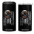 Veteran Dad American Eagle 4 in 1 Can Cooler Tumbler Husband Daddy Protector Hero Us Flag TB02 One Size: 16 oz Black Print Your Wear