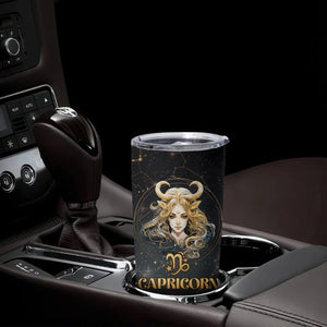 Capricorn Zodiac Tumbler Cup Celestial Constellation Astrology Horoscope Galaxy TB02 Printyourwear