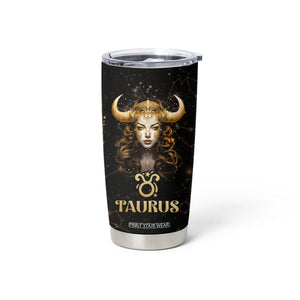 Taurus Zodiac Tumbler Cup Celestial Constellation Astrology Horoscope Galaxy TB02 Printyourwear