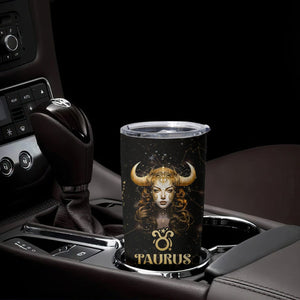 Taurus Zodiac Tumbler Cup Celestial Constellation Astrology Horoscope Galaxy TB02 Printyourwear