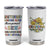 Funny Grandma Retirement Tumbler Cup Retired Under New Management See Grandkids For Details TB09 White Print Your Wear