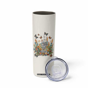 Good Energy Is Contagious Skinny Tumbler TB09 Print Your Wear