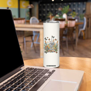 Good Energy Is Contagious Skinny Tumbler TB09 Print Your Wear