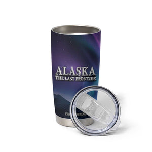 Alaska Aurora Tumbler Cup The Last Frontier Bear Home TB09 Print Your Wear