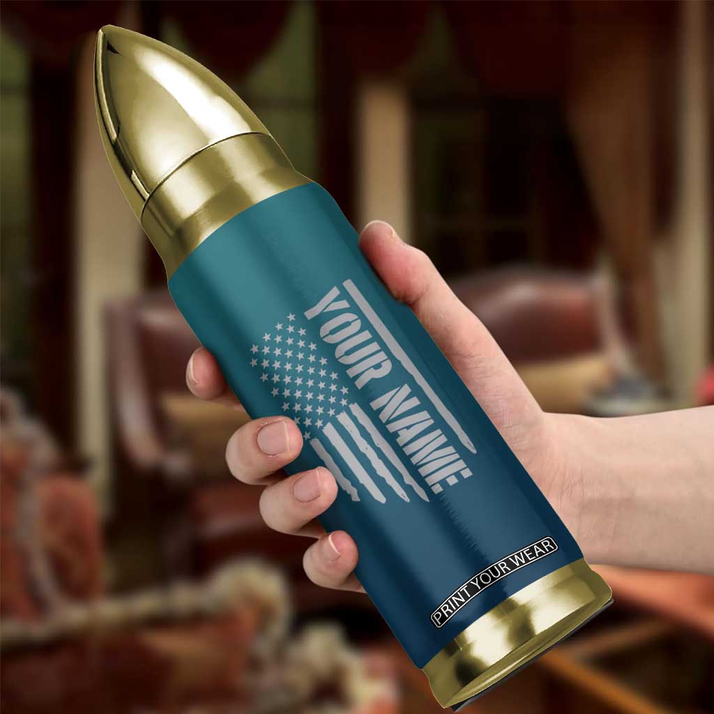 Personalized Retirement Gifts Bullet Tumbler Custom Name Fucking Quitter Mean Happy Retirement 2025 TB09 Print Your Wear