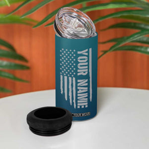 Personalized Retirement Gifts 4 in 1 Can Cooler Tumbler Custom Name Fucking Quitter Mean Happy Retirement 2025 TB09 Print Your Wear