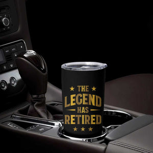 Personalized Retirement Gifts Tumbler Cup Custom Name The Legend Has Retired TB09 Print Your Wear