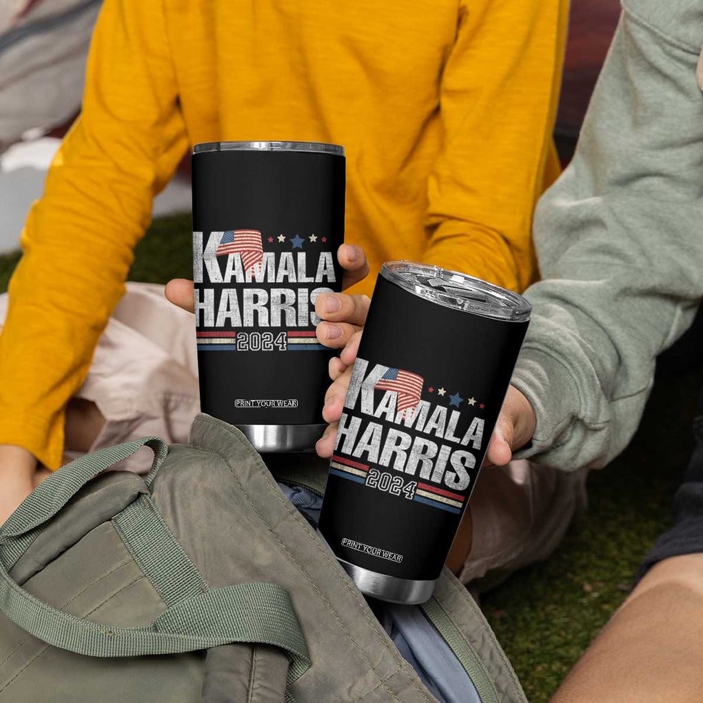 Harris 2024 Tumbler Cup Kamala Support US President 47 TB09 Print Your Wear