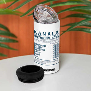 Kamala 2024 4 in 1 Can Cooler Tumbler Harris For President American Flag TB09 Print Your Wear