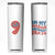 Harris 2024 Skinny Tumbler In My Madam President Era Kamala Groovy TB09 White Print Your Wear