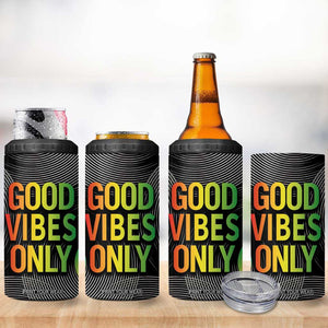 Jamaica Reggae Reggae 4 in 1 Can Cooler Tumbler Good Vibe Only TB09 Print Your Wear