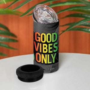 Jamaica Reggae Reggae 4 in 1 Can Cooler Tumbler Good Vibe Only TB09 Print Your Wear