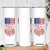 Outlaw Hillbilly 2024 Skinny Tumbler Vote For Trump Vance America Flag TB09 Print Your Wear