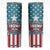 Trump 2024 Skinny Tumbler US President 45 47 America Flag TB09 American Flag Print Your Wear