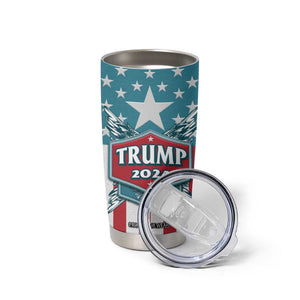 Trump 2024 Tumbler Cup US President 45 47 America Flag TB09 Print Your Wear