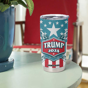 Trump 2024 Tumbler Cup US President 45 47 America Flag TB09 Print Your Wear