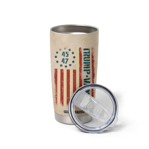 Trump Vance 2024 Tumbler Cup US President 45 47 Eagle American Flag TB09 Print Your Wear