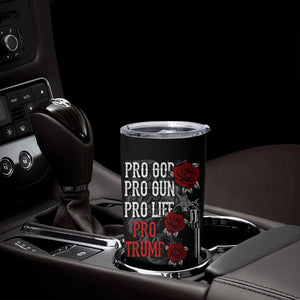 Trump Support Tumbler Cup Pro God Gun Life Pro Trump 2024 TB09 Print Your Wear