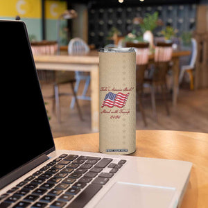 Trump 2024 Skinny Tumbler Take America Back Stand With Trump TB09 Print Your Wear