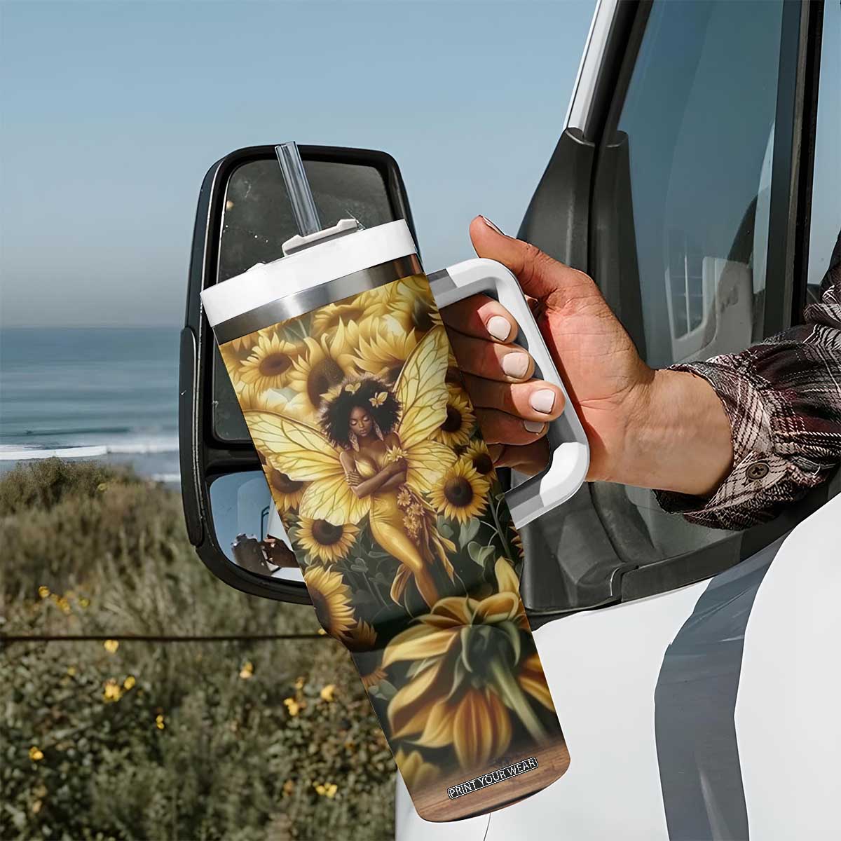 Black Women Tumbler With Handle Unapologetically Dope Pretty Melanin Pride TB09 Print Your Wear