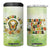 Teacher Life 4 in 1 Can Cooler Tumbler Teacher Plant Seeds That Grow Forever TB09 One Size: 16 oz Green Print Your Wear