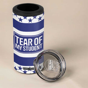 Funny Teacher 4 in 1 Can Cooler Tumbler Tears Of My Student TB09 Print Your Wear