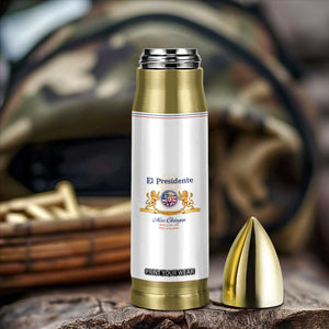 Trump 45 47 Bullet Tumbler El Presidente Mas Chingon Best President Patriotic Beer Lover TB09 Print Your Wear