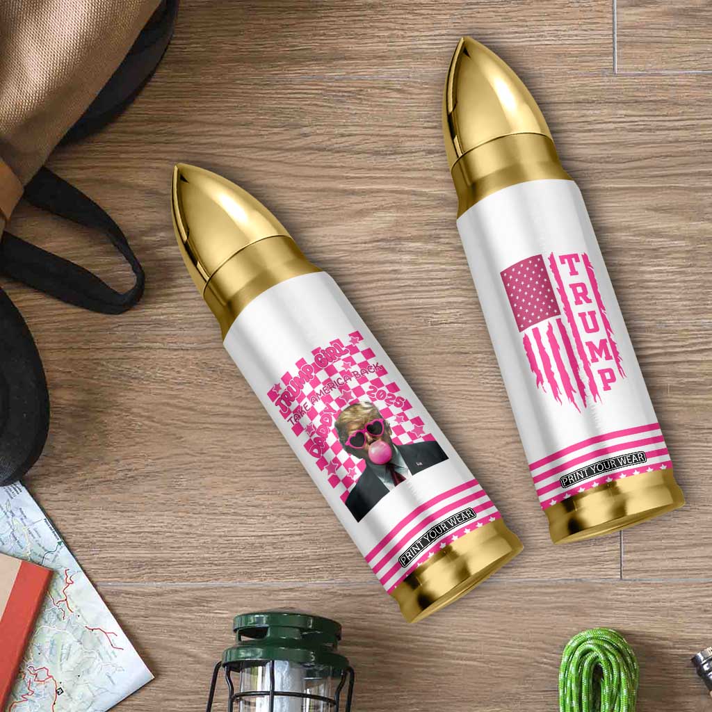 Trump Girl Bullet Tumbler Pink Trump Take America Back Patriotic TB09 Print Your Wear