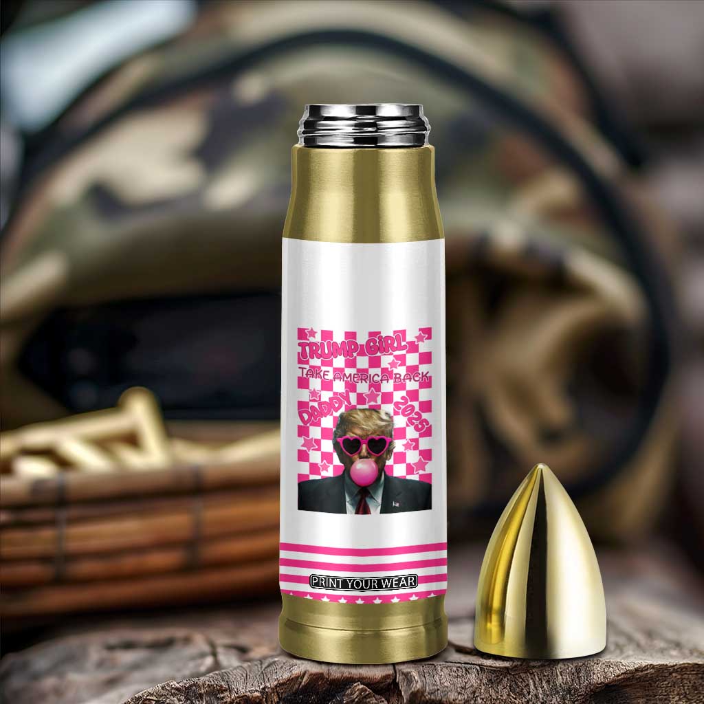 Trump Girl Bullet Tumbler Pink Trump Take America Back Patriotic TB09 Print Your Wear