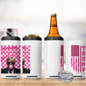 Trump Girl 4 in 1 Can Cooler Tumbler Pink Trump Take America Back Patriotic TB09 Print Your Wear