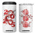 Year Of The Snake 2025 4 in 1 Can Cooler Tumbler Lu Fu Shou Chinese New Year Snake Cherry Blossom TB09 One Size: 16 oz White Print Your Wear