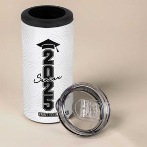 Personalized Graduation Gifts 4 in 1 Can Cooler Tumbler Custom Name Seniors 2025 TB09 Print Your Wear