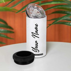 Personalized Graduation Gifts 4 in 1 Can Cooler Tumbler Custom Name Seniors 2025 TB09 Print Your Wear