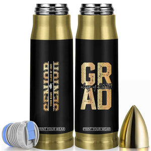 Personalized Graduation Gifts For Senior Bullet Tumbler Custom Name Seniors Class Of 2025 TB09 Black Print Your Wear